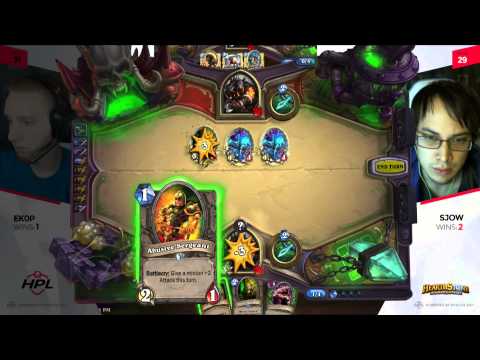Ek0p VS Sjow Match 1 Game 4 - HPL Week 1 Day 1