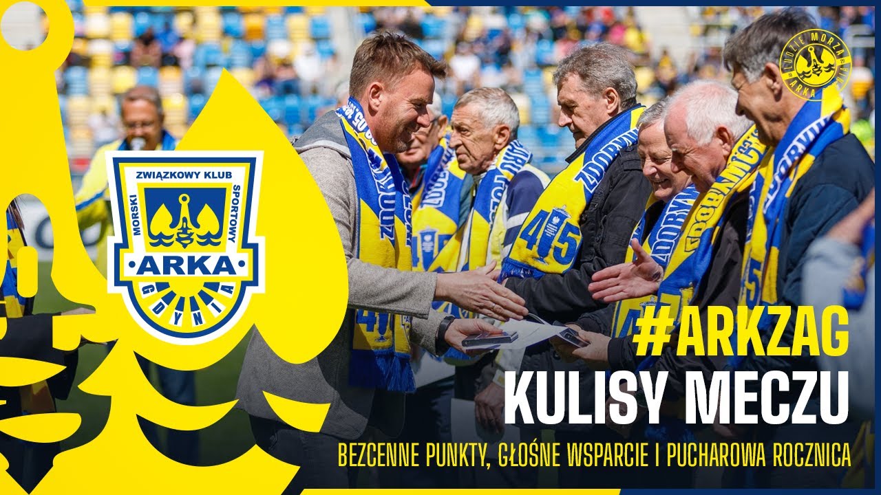 ARKA GDYNIA - ZAGŁĘBIE SOSNOWIEC 1:0. KULISY MECZU