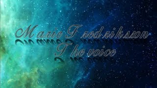 Marie Fredriksson The voice Birthday video 2017