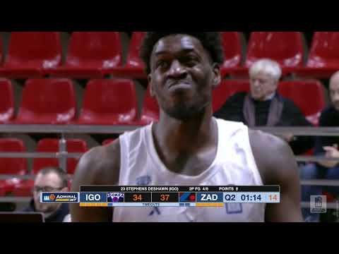 AdmiralBet ABA League 2021/22 highlights, Round 22: Igokea m:tel - Zadar (11.3.2022)