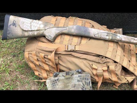 Duracoat Kryptek paint job on Remington 700