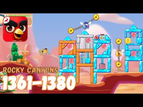 Angry Birds Journey: Levels 1361-1380 (Rocky Canyons) Gameplay - Part 69