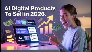 AI Digital Products to Sell in 2026 (Step-by-Step Guide to Make Passive Income Online)