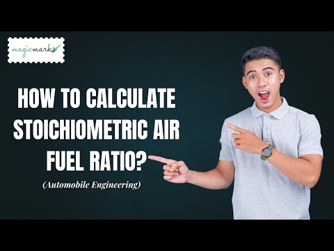 How to Calculate Stoichiometric Air Fuel Ratio? | Automobile Engineering