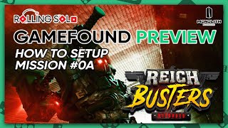 Reichbusters: Reloaded | GameFound Preview | Solo Playthrough | How To Setup | The Abode of Horror