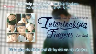 [Vietsub + Kara] Lee Juck - Interlocking Fingers [Moonlight Drawn By Clouds OST Part 10]