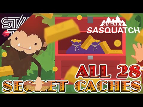 Find All 28 Secret Caches in Sneaky Sasquatch