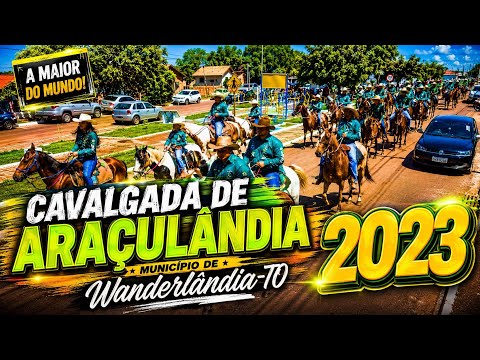 Cavalgada de Araçulandia Município de Wanderlândia Tocantins 2023