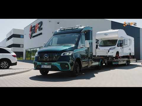 Mercedes Sprinter 519 C1 + E Maut Frei Minisattel mit Auflieger