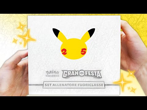 *DOPPIA GOLD STAR!* APRO IL SET ALLENATORE FUORICLASSE DI POKEMON GRAN FESTA!