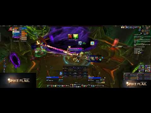 Spike Flail vs. Mythic Portal Keeper Hasabel - Resto Shaman POV