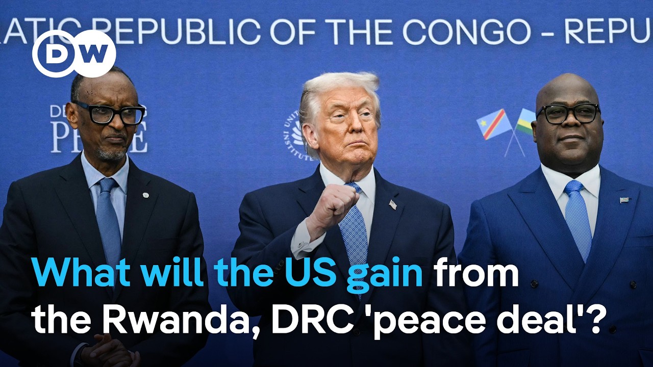 Rwanda and DR Congo leaders sign 'peace deal', even as M23 rebels and Congolese army clash | DW News