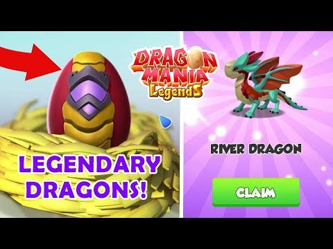 Legendary RIVER DRAGON Unlocking + SAGITTARIUS HATCHING + FLAME! - DML #1296
