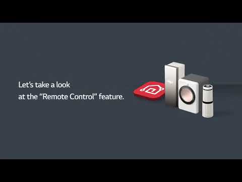 [LG ThinQ] How to Use the Remote Control Feature on the LG ThinQ App