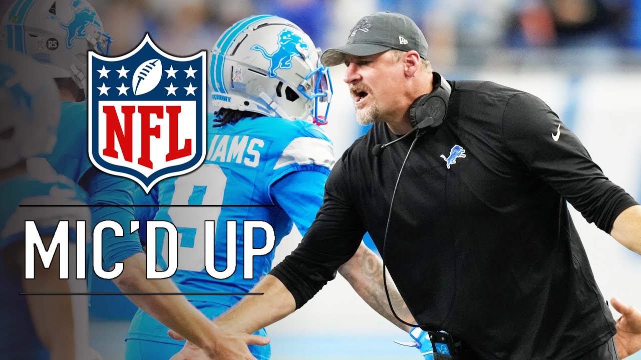 Dan Campbell Mic'd Up, "Get his A**" vs. Jaguars Week 11, 2024