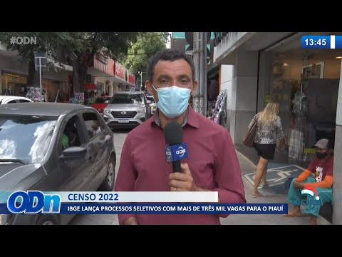 IBGE lança processos seletivos com mais de três mil vagas para o Piauí 16 12 2021