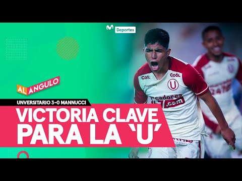 UNIVERSITARIO 3-0 MANNUCCI: goleada para seguir en la pelea por el TORNEO CLAUSURA | AL ÁNGULO ⚽🥅
