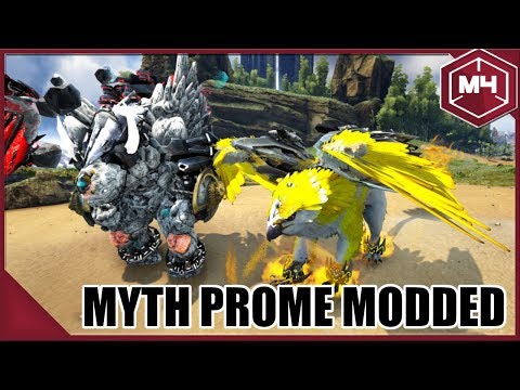 ARK Myth Prome Modded - MYTH GRIFFIN EMPEROR UND MYTH KEEPER OF THE MOUNTAIN! (Folge 37)