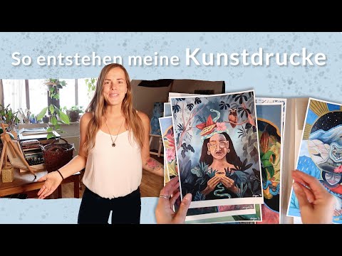 Vom Original zum Kunstdruck: So erstelle & verpacke ich meine Kunstdrucke | Kunst verkaufen