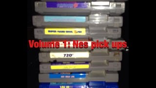 Game pick ups Vol 1: Nes