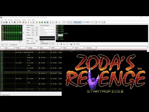 Zoda's Revenge: StarTropics 2 - Ice Age Overworld Cover [VRC6] [FamiTracker]
