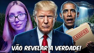CONTAGEM REGRESSIVA! Donald Trump VAI ABRIR OS ARQUIVOS E REVELAR VIDA ALIENÍGENA!