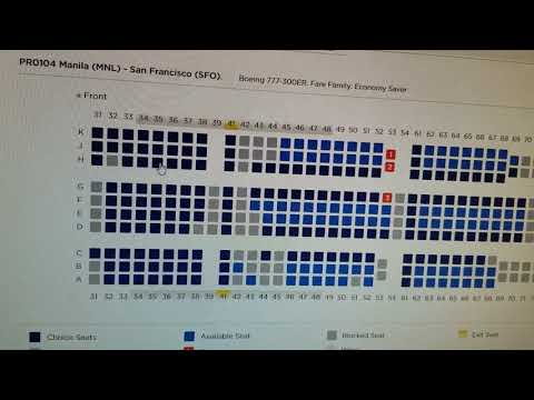 Pr101 Seat Map
