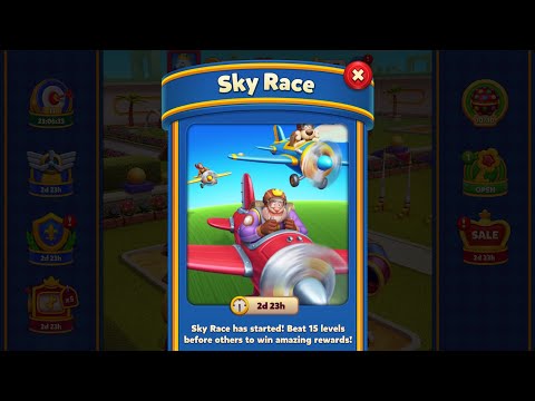 Royal Match - King Robert - Sky Race (Level 1572 to Level 1586)