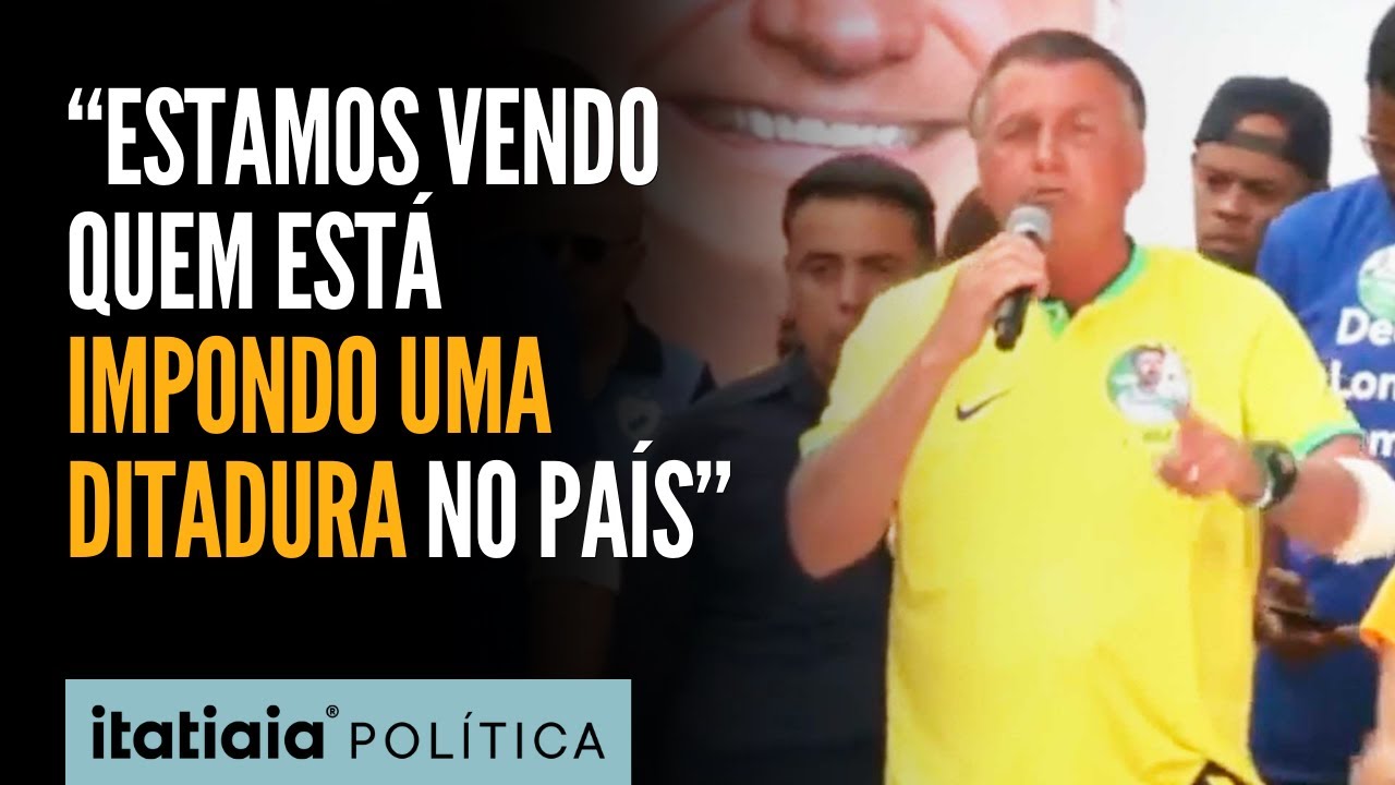 BOLSONARO COMENTA BLOQUEIO DO 'X' NO BRASIL: "ESTAMOS VENDO QUEM ESTÁ IMPONDO UMA DITADURA"
