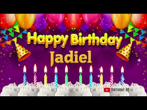 Jadiel Happy birthday To You - Happy Birthday song name Jadiel 🎁