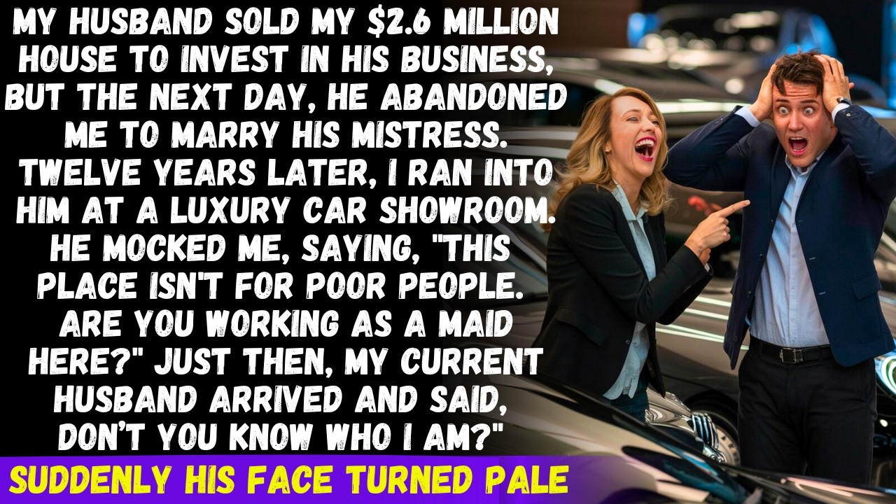 12 years after my husband left me we met at a car showroom. He asked Are you a maid? My answer was..