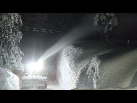 3-12 and 3-13-2023 snow conditions at Serene Lakes, Soda Springs, near Donner Pass, California