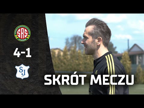 SRS ZAMIENIE 4:1 SPARTA JAZGARZEW | SKRÓT MECZU