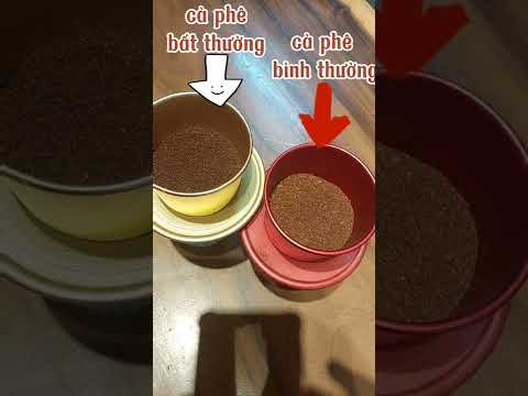 Cách phân biệt cà phê nguyên chất này liệu có còn đúng ???