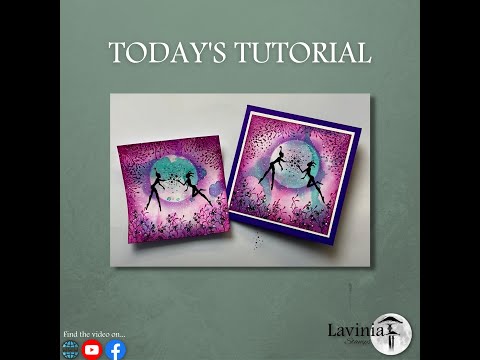 Fairy Couple by Karen Telfer - A Lavinia Stamps Tutorial