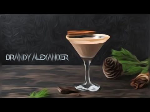 BRANDY ALEXANDER  cocktail  ( recipe and how to make )