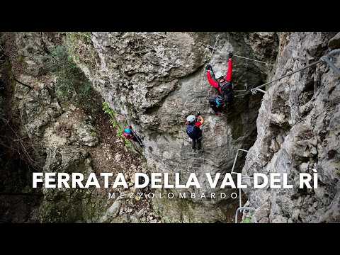 FERRATA DELLA VAL DEL RÌ - MEZZOLOMBARDO | TRENTINO [4K]