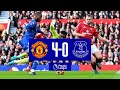 MANCHESTER UNITED 4 0 EVERTON Premier League Highglights