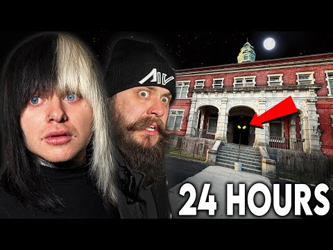 Surviving Our SCARIEST 24 Hours EVER. (ft. AshIV) Pennhurst Asylum
