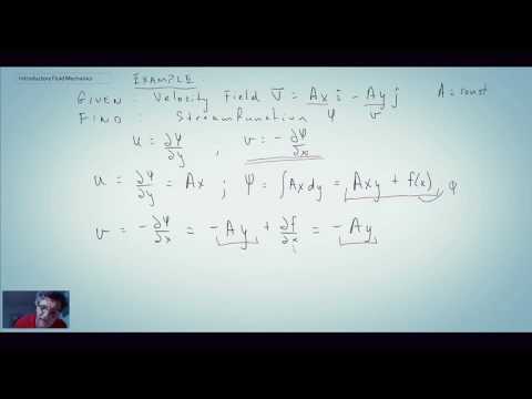 Introductory Fluid Mechanics L13 p3 - Example - Stream Function