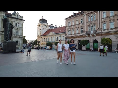 Walking in NOVI SAD   Serbia 🇷🇸  4K😎👌