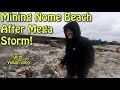 Nome Alaska Beach Mining After A Super Storm
