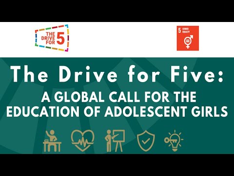 The Drive for Five - A Call for the Education of Girls (with Bono & Mary Robinson)