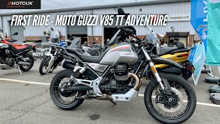 First Ride Review 2022 Moto Guzzi V85 TT | Better than a Tiger ?