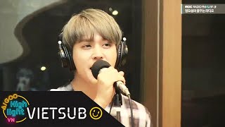[Vietsub + Kara] SON DONGWOON (손동운) - Crescendo @MBC Dreaming Radio 180717 [Aigoo HIGHLIGHTvn]