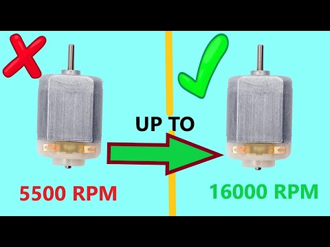 Mach aus deinem günstigen Gleichstrommotor ein echtes Monster!