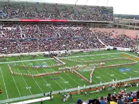 {Florida Classic 2011} Marching 100 "Boat and Plane" formations
