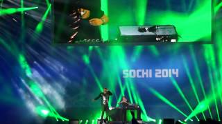 Mohombi - I Don't Wanna Party Without You LIVE (Medals Plaza, Sochi)