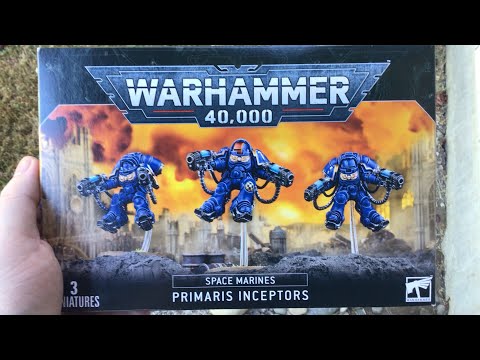 Warhammer 40k Space Marines Primaris Inceptors