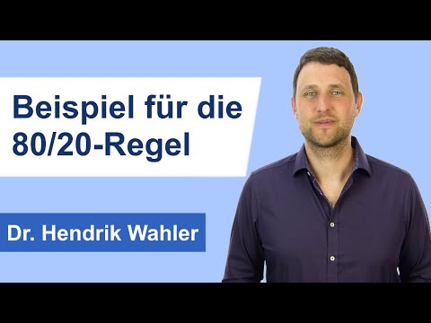 Das Pareto-Prinzip: Anwendungsbeispiel für die 80/20 Regel